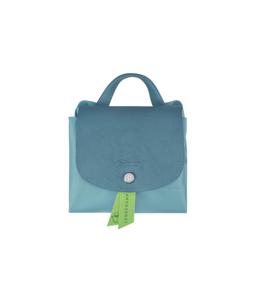 LONGCHAMP Голубой рюкзак, фото 4