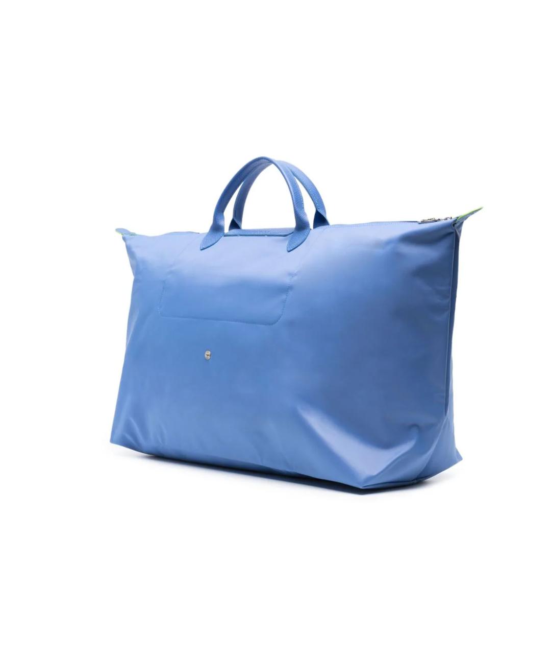 LONGCHAMP Голубая дорожная/спортивная сумка, фото 2