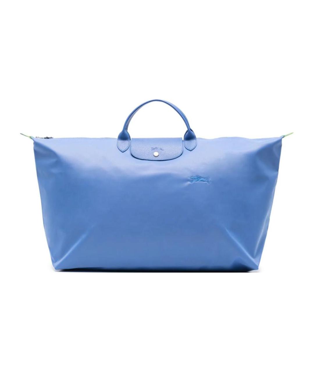 LONGCHAMP Голубая дорожная/спортивная сумка, фото 1