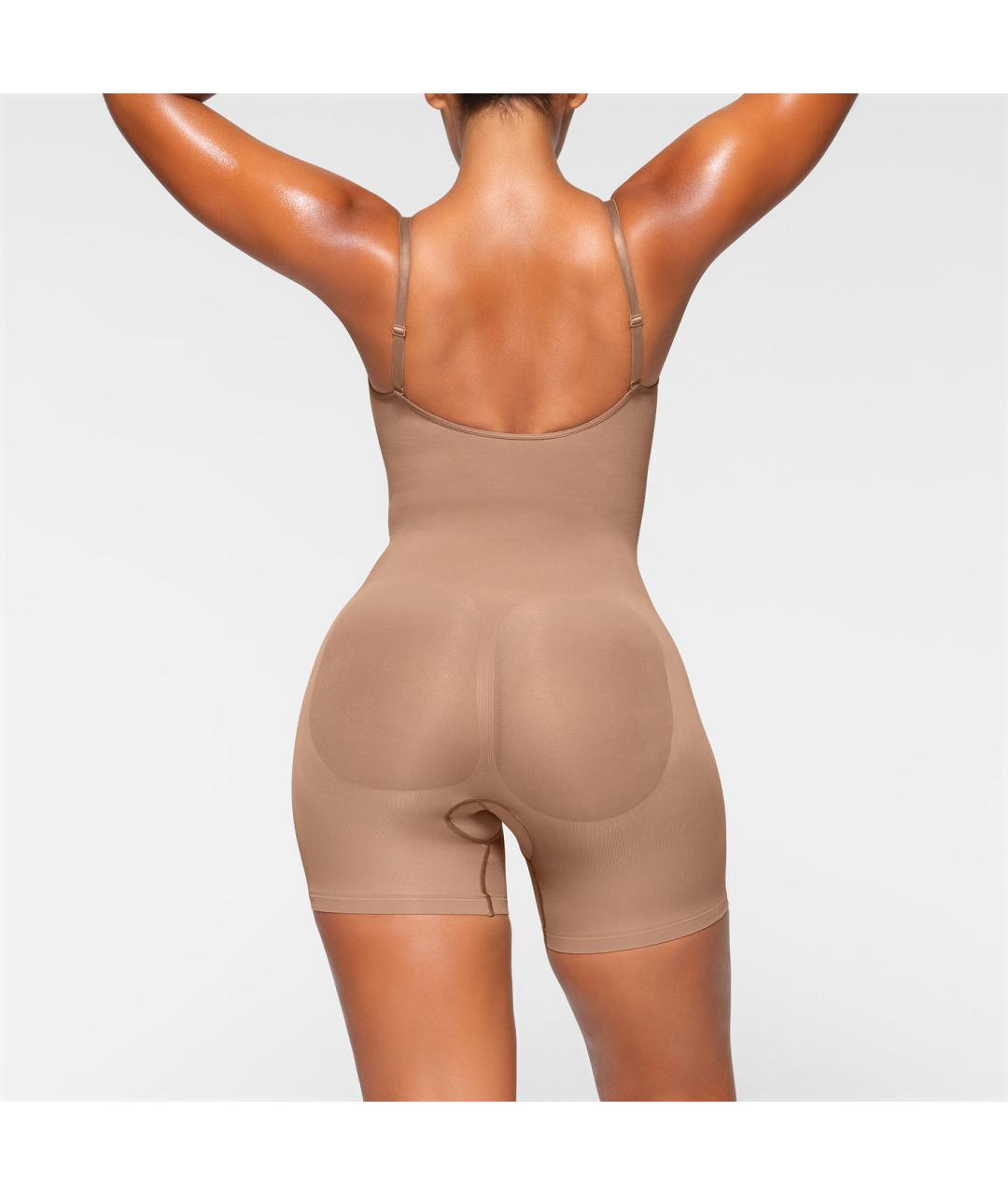 SKIMS Коричневое боди, фото 3