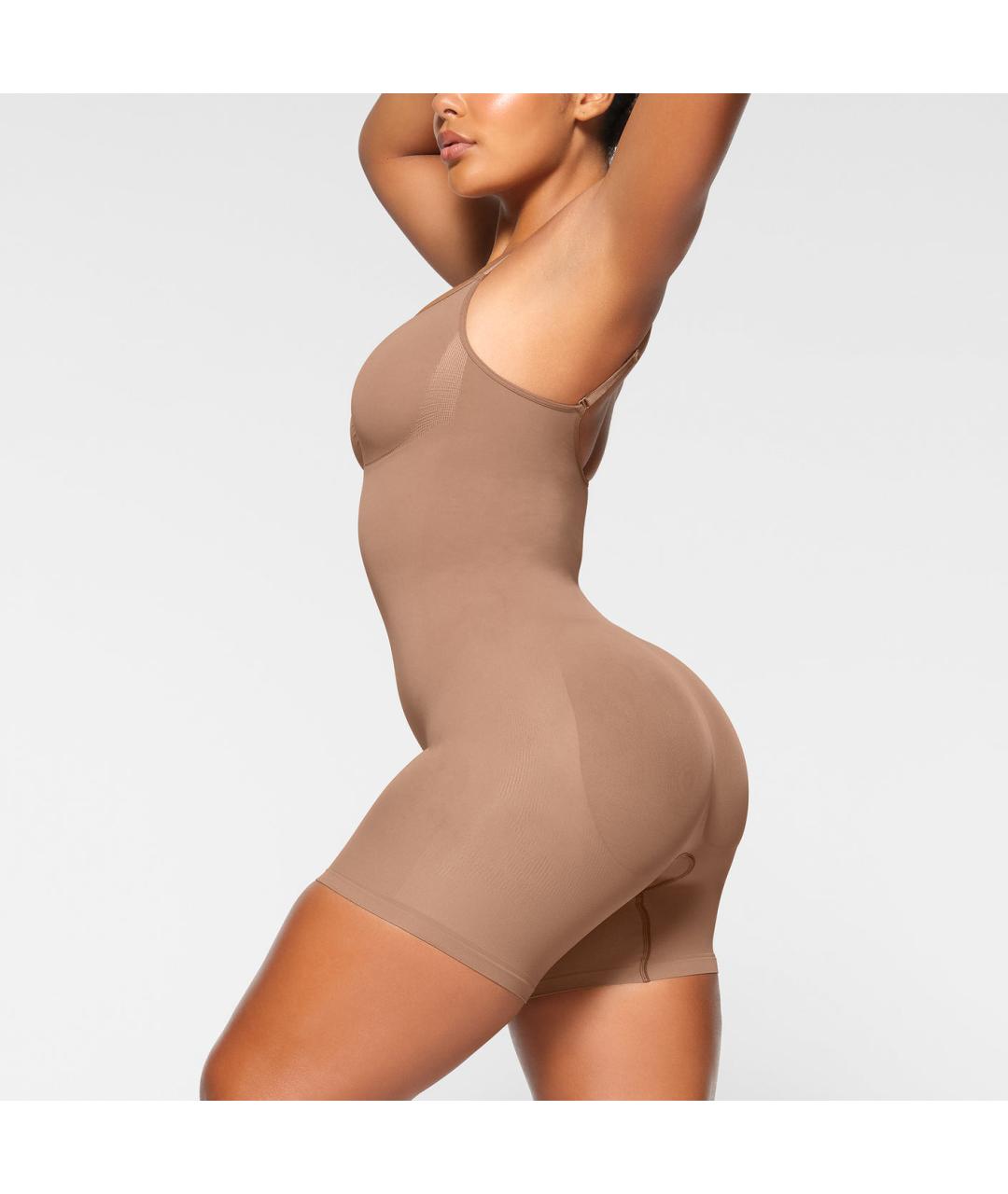 SKIMS Коричневое боди, фото 4