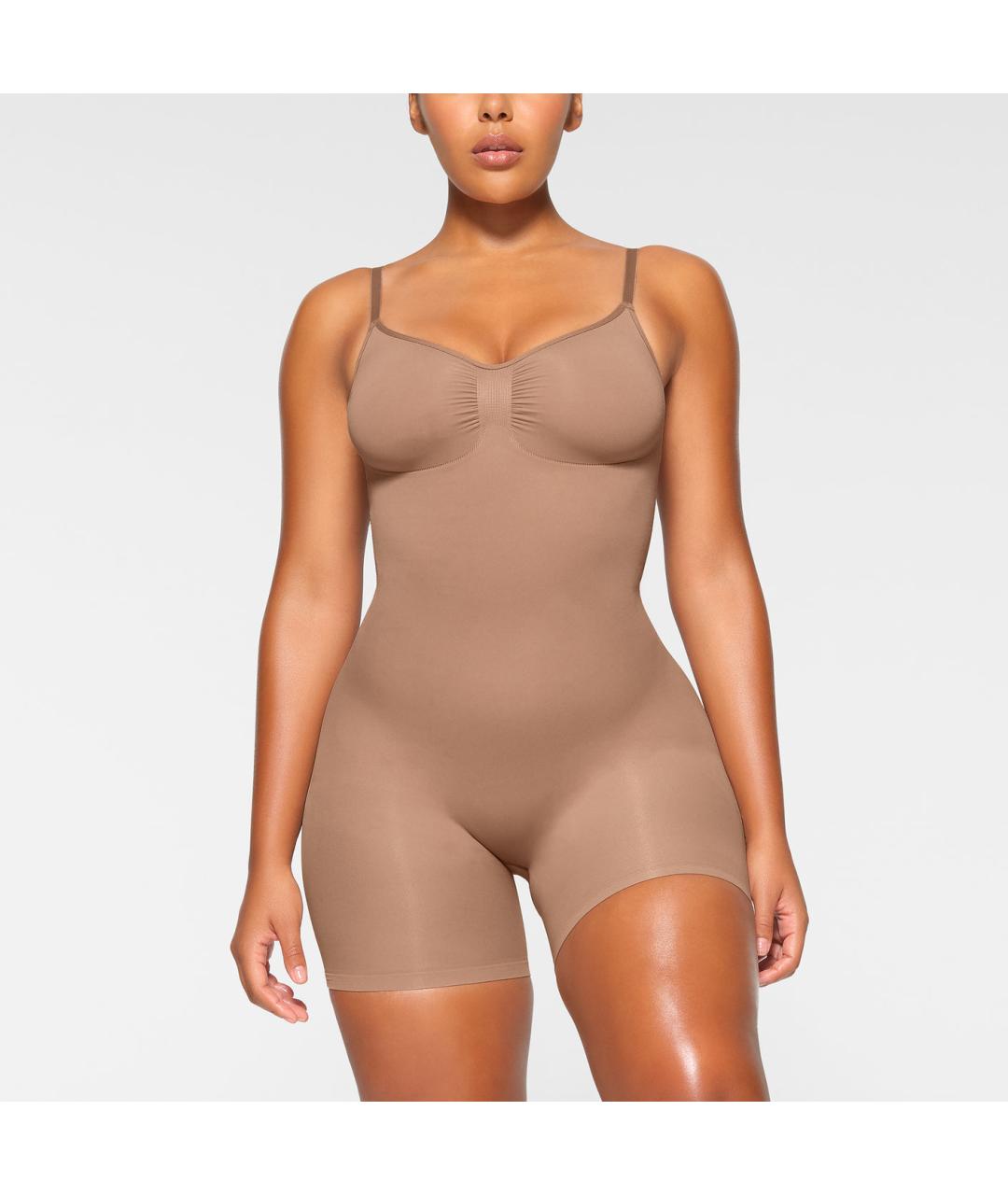 SKIMS Коричневое боди, фото 2