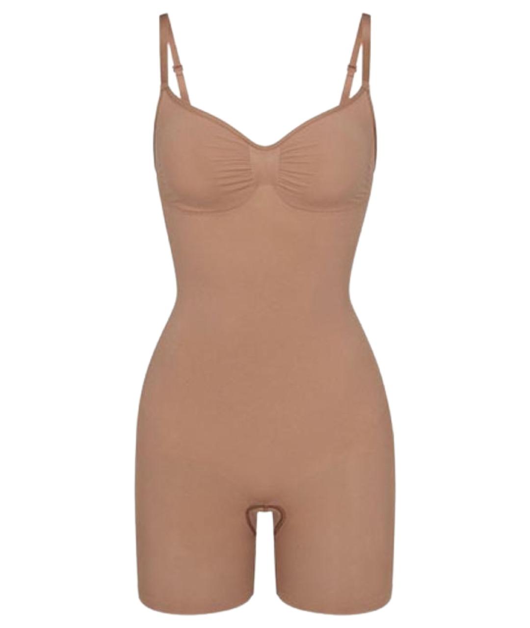 SKIMS Коричневое боди, фото 1