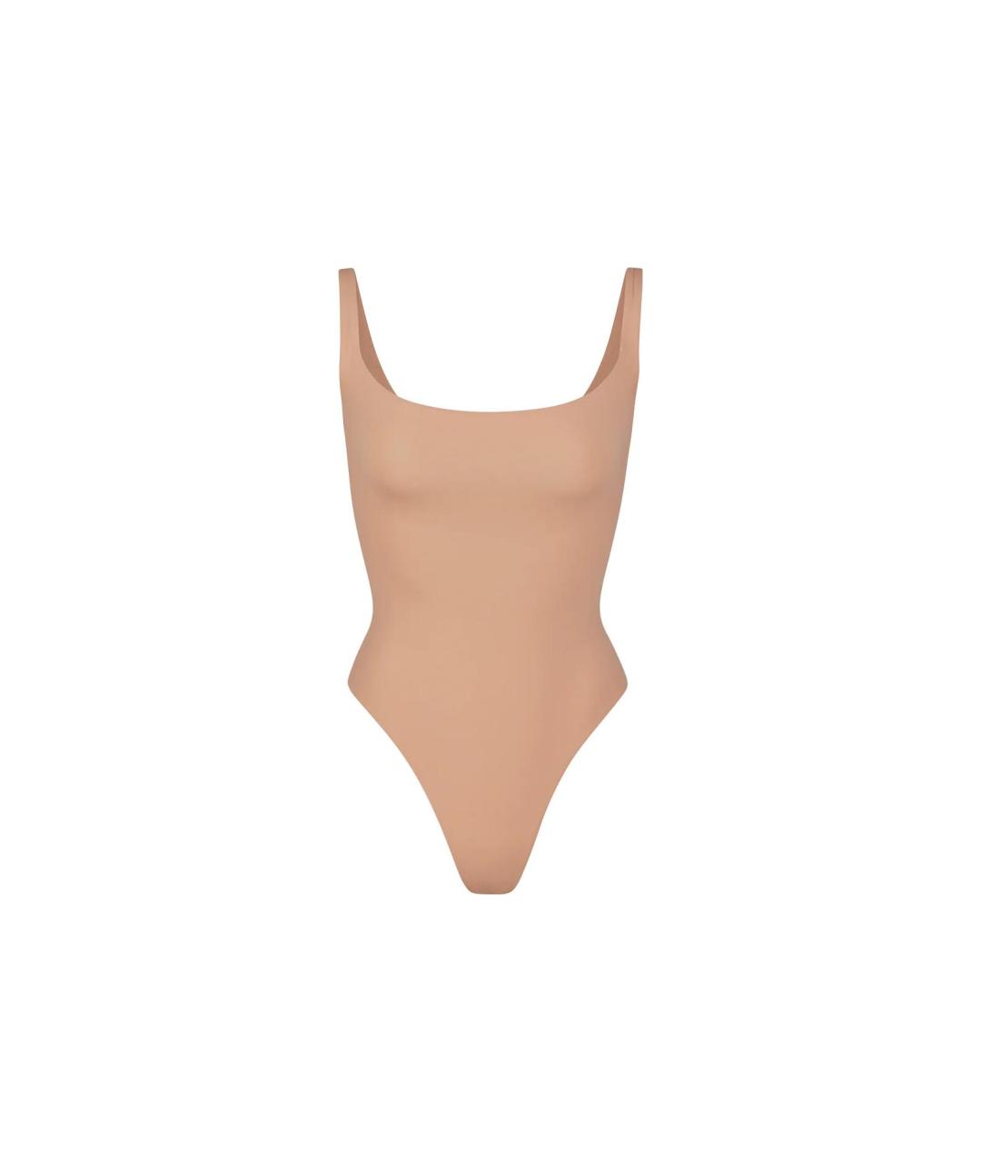 SKIMS Бежевый купальник, фото 3