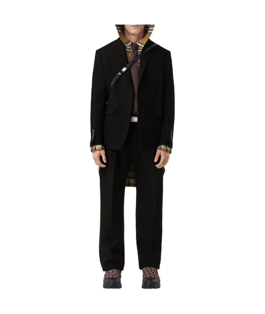 BURBERRY Черный пиджак, фото 3