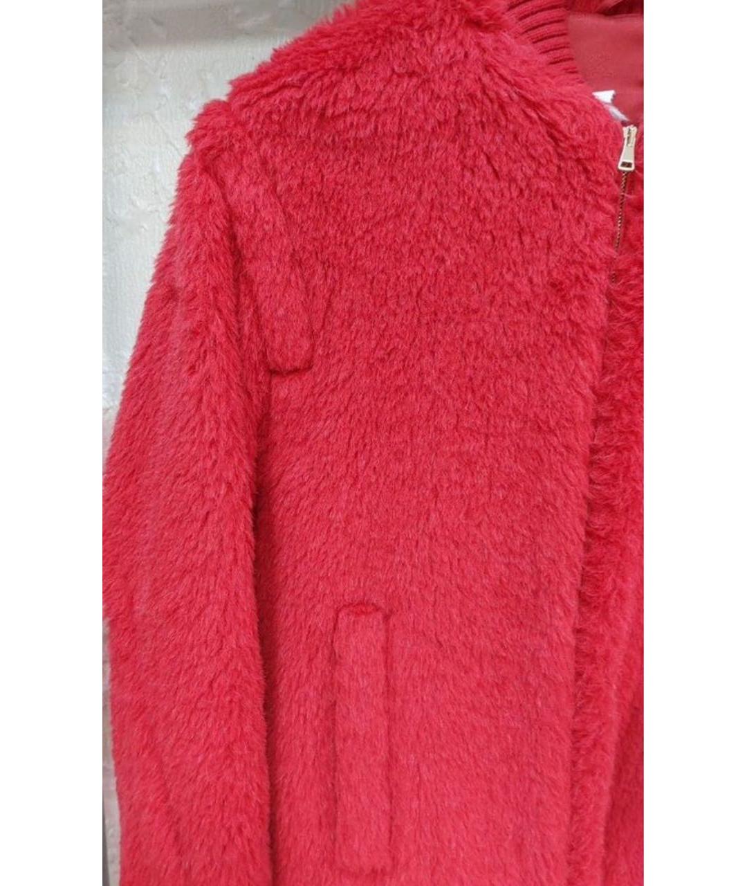 MAX MARA Красная шерстяная куртка, фото 4
