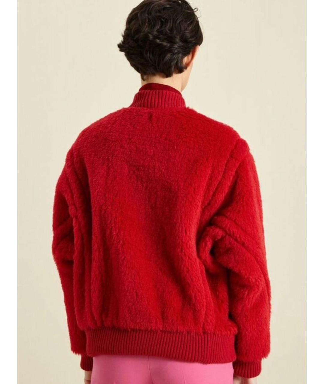MAX MARA Красная шерстяная куртка, фото 7