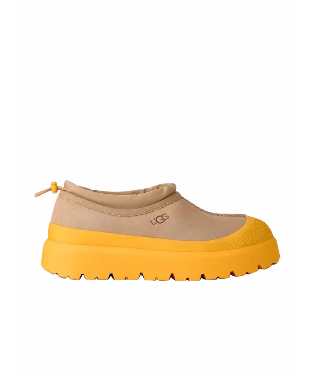 UGG AUSTRALIA Бежевые замшевые ботинки, фото 1