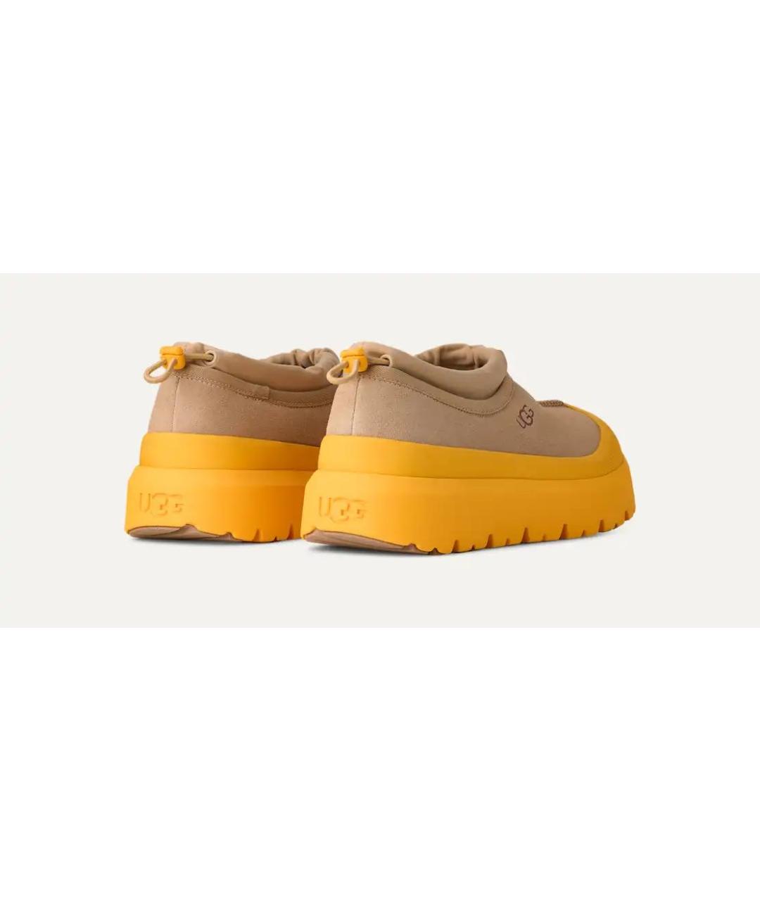 UGG AUSTRALIA Бежевые замшевые ботинки, фото 4