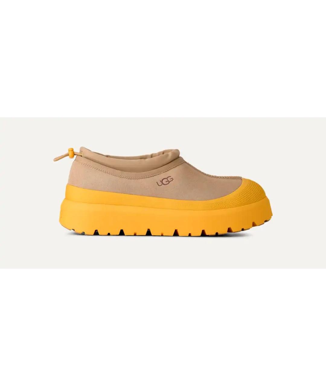 UGG AUSTRALIA Бежевые замшевые ботинки, фото 7