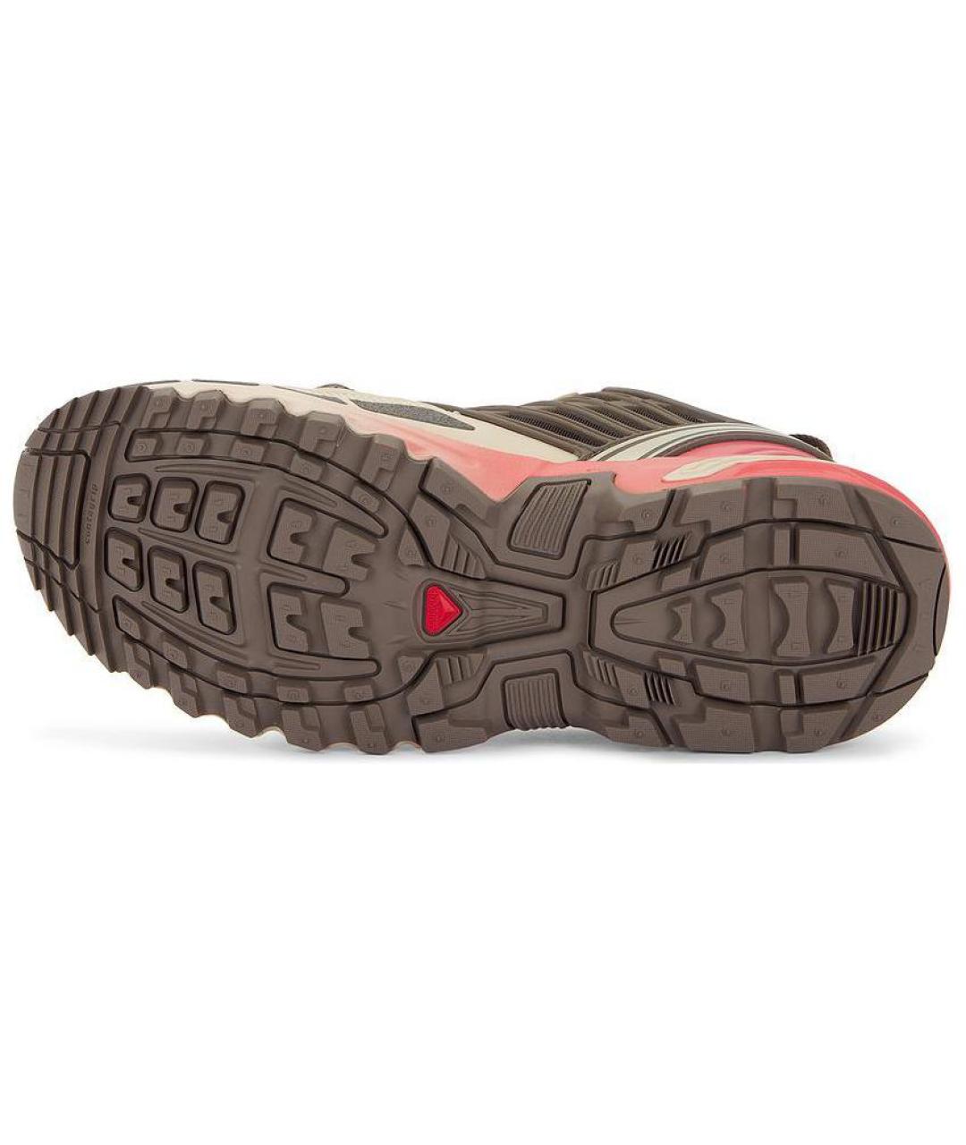 SALOMON Коричневые низкие кроссовки / кеды, фото 6