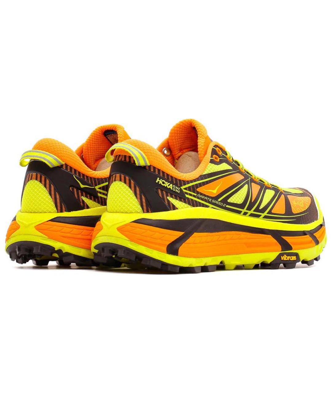 HOKA Оранжевое высокие кроссовки / кеды, фото 4