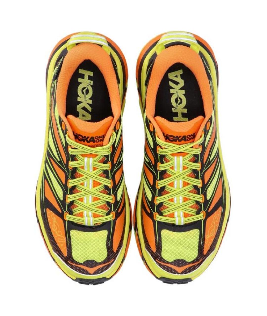 HOKA Оранжевое высокие кроссовки / кеды, фото 5