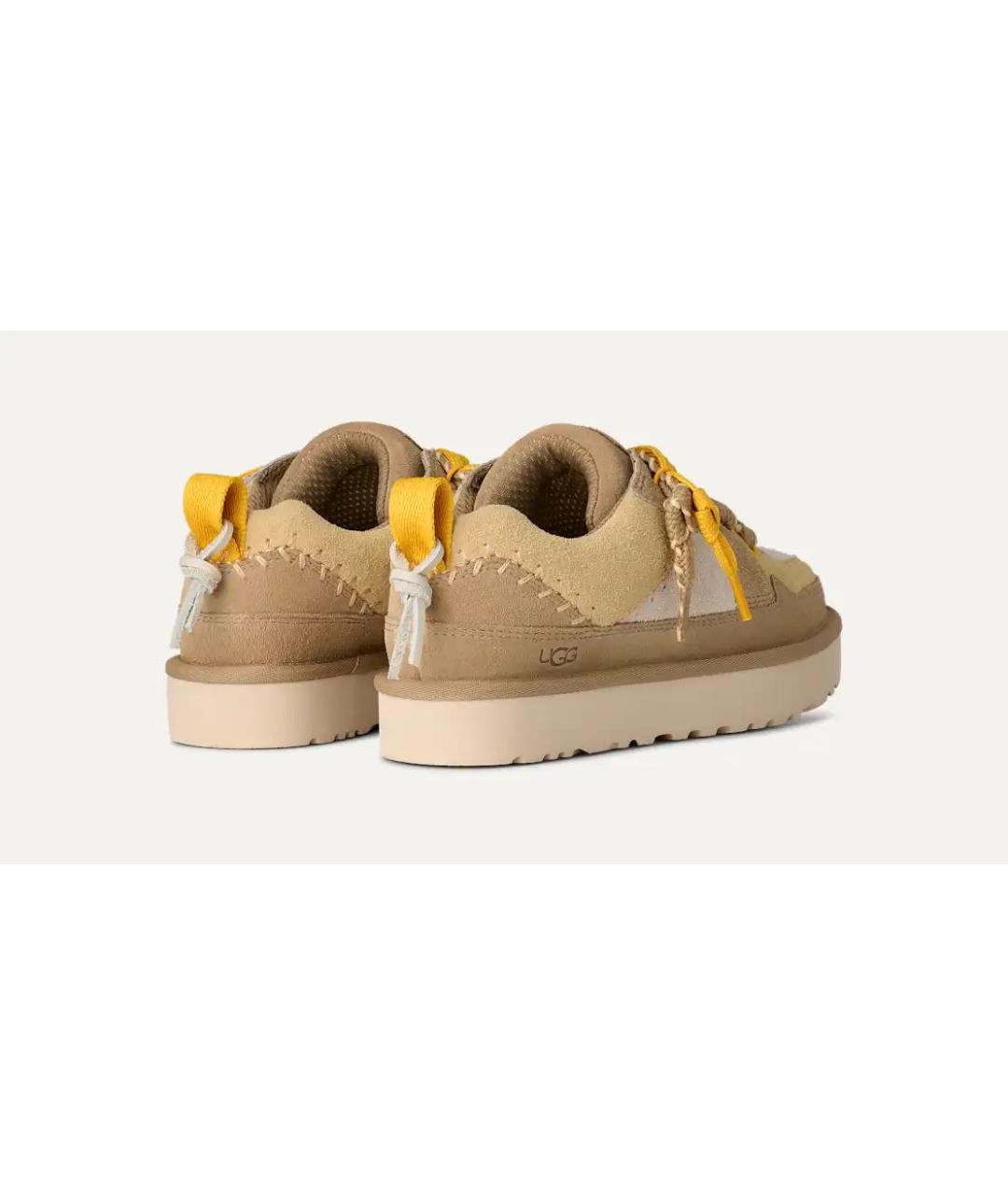 UGG AUSTRALIA Бежевые замшевые ботинки, фото 4