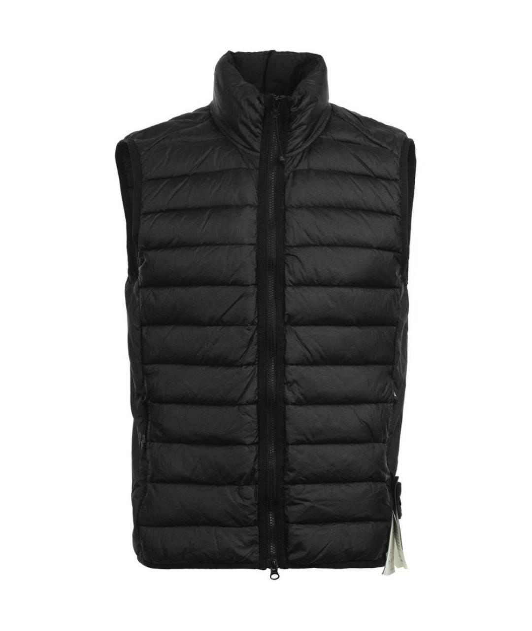 STONE ISLAND Черный жилет, фото 1