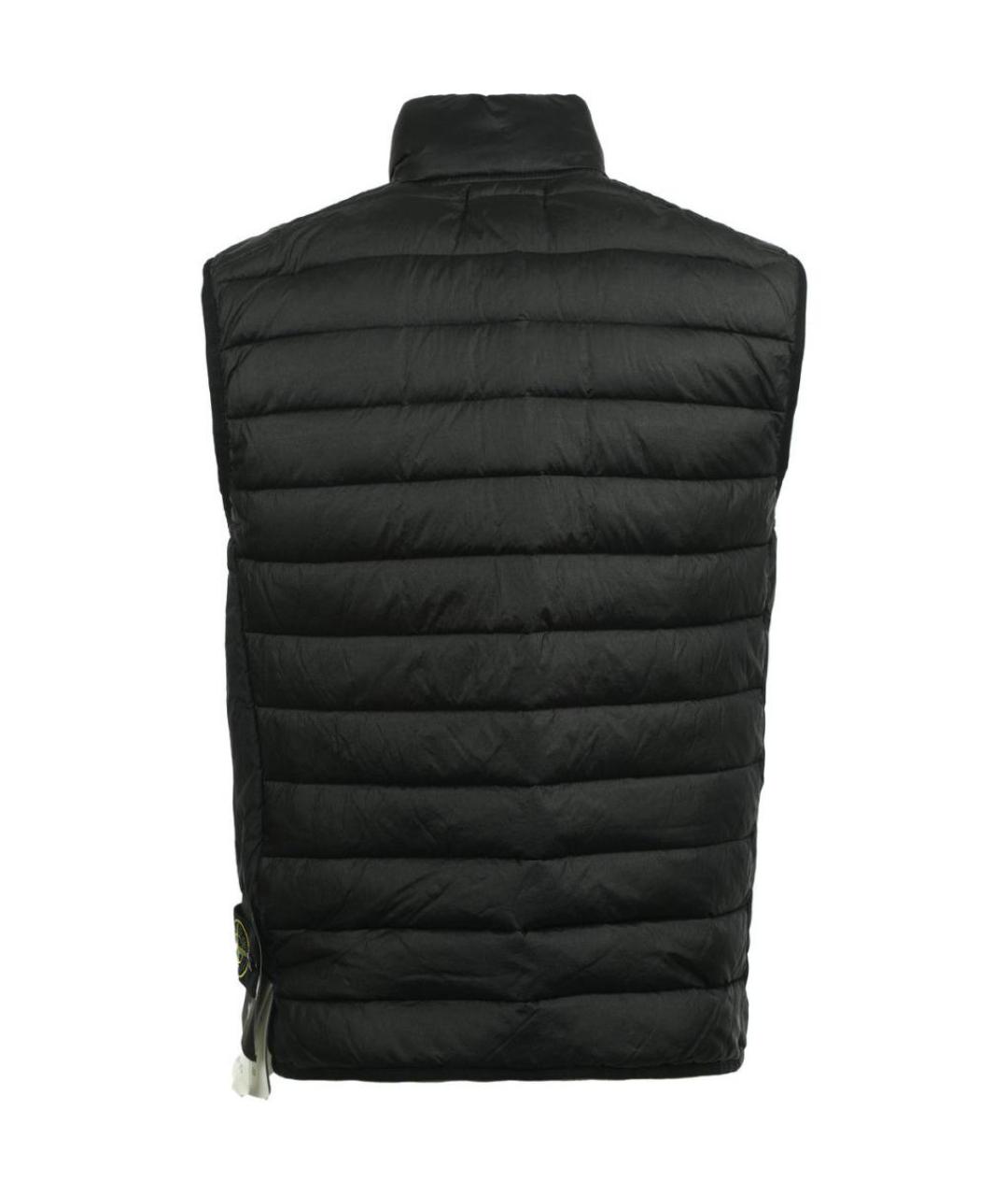 STONE ISLAND Черный жилет, фото 2