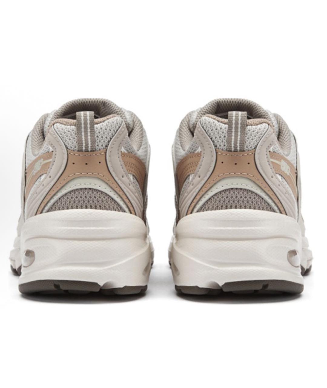 NEW BALANCE Бежевые низкие кроссовки / кеды, фото 3