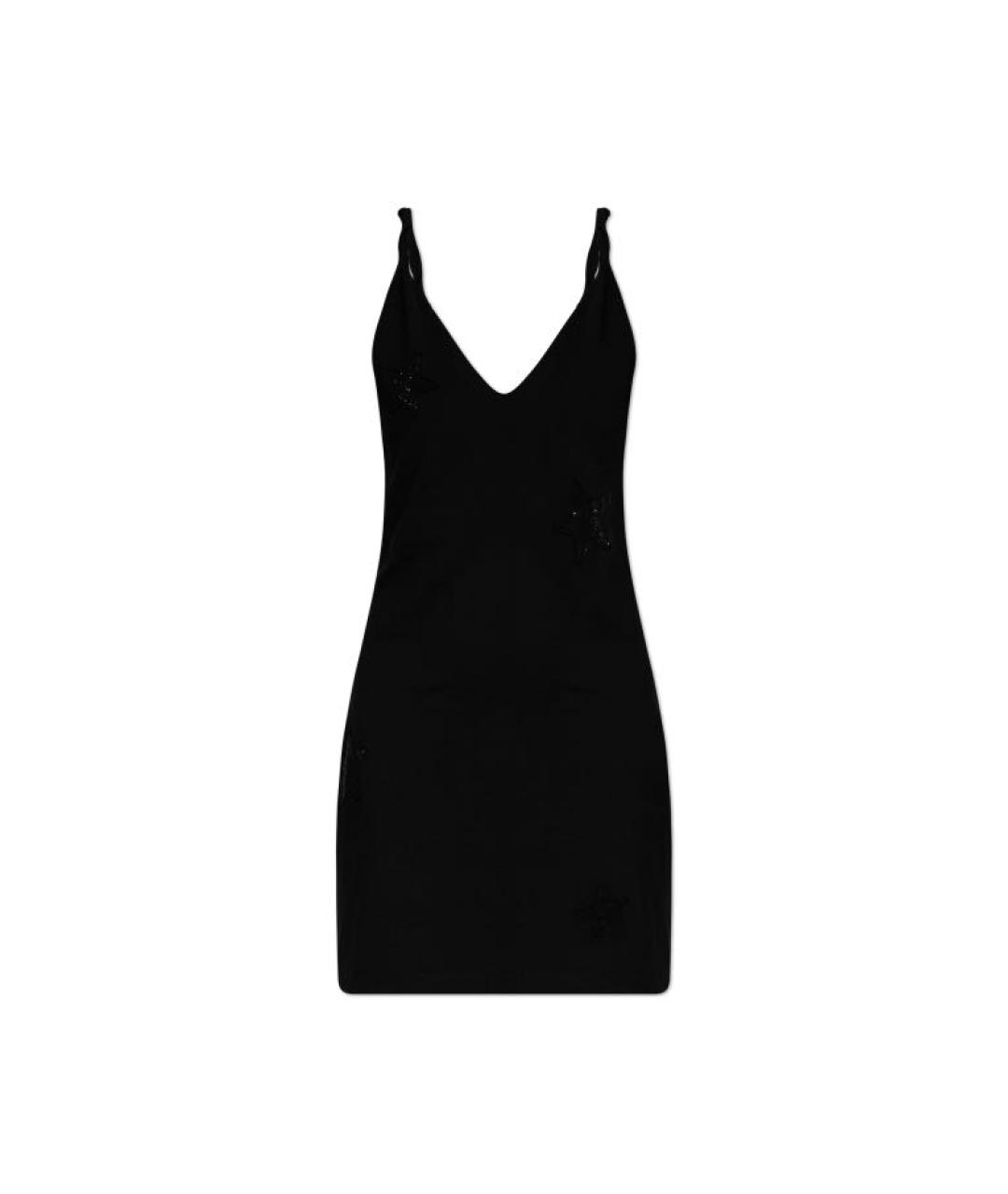 ZADIG & VOLTAIRE Черное хлопковое повседневное платье, фото 5