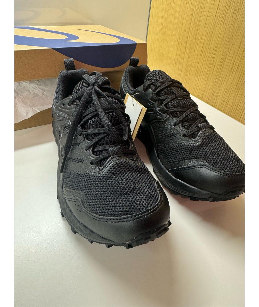 ASICS Черные резиновые кроссовки, фото 7