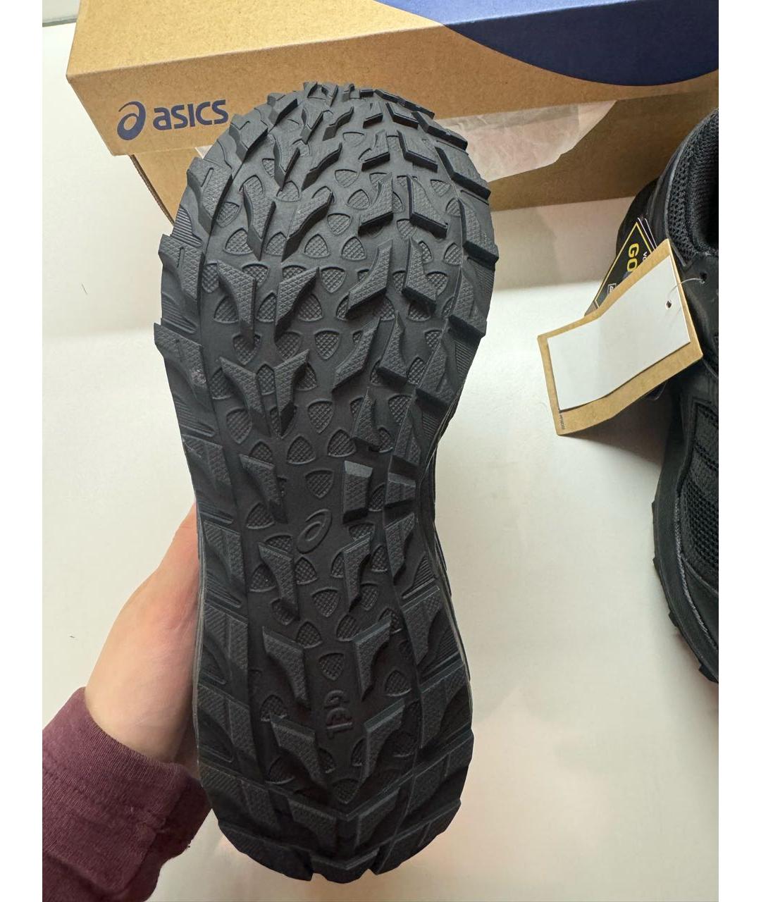 ASICS Черные резиновые кроссовки, фото 6