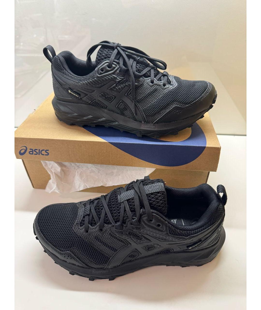 ASICS Черные резиновые кроссовки, фото 3