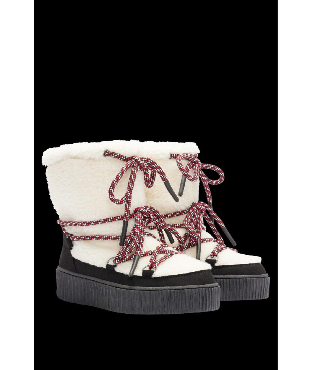 HUGO Белые текстильные сапоги, фото 2