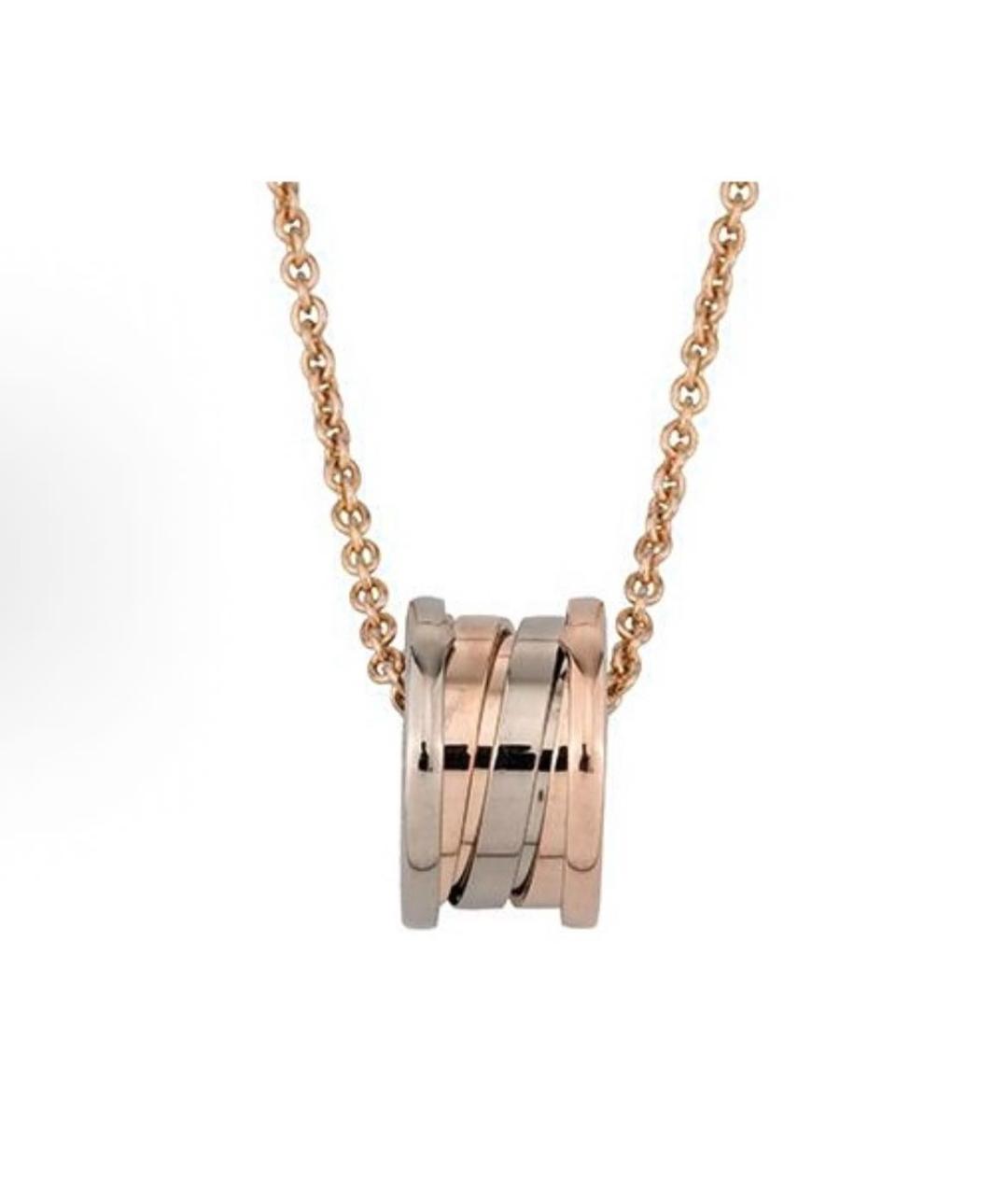 BVLGARI Золотая подвеска из розового золота, фото 8