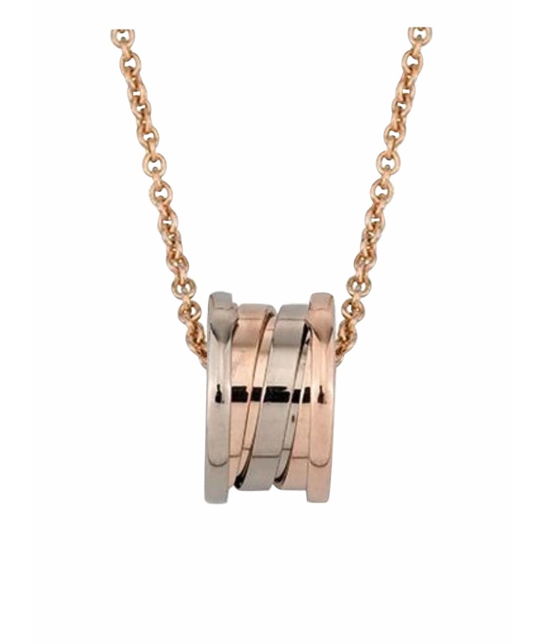 BVLGARI Золотая подвеска из розового золота, фото 1