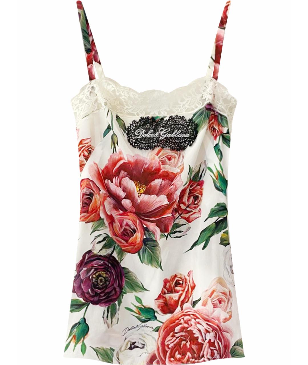 DOLCE&GABBANA Мульти майка, фото 1
