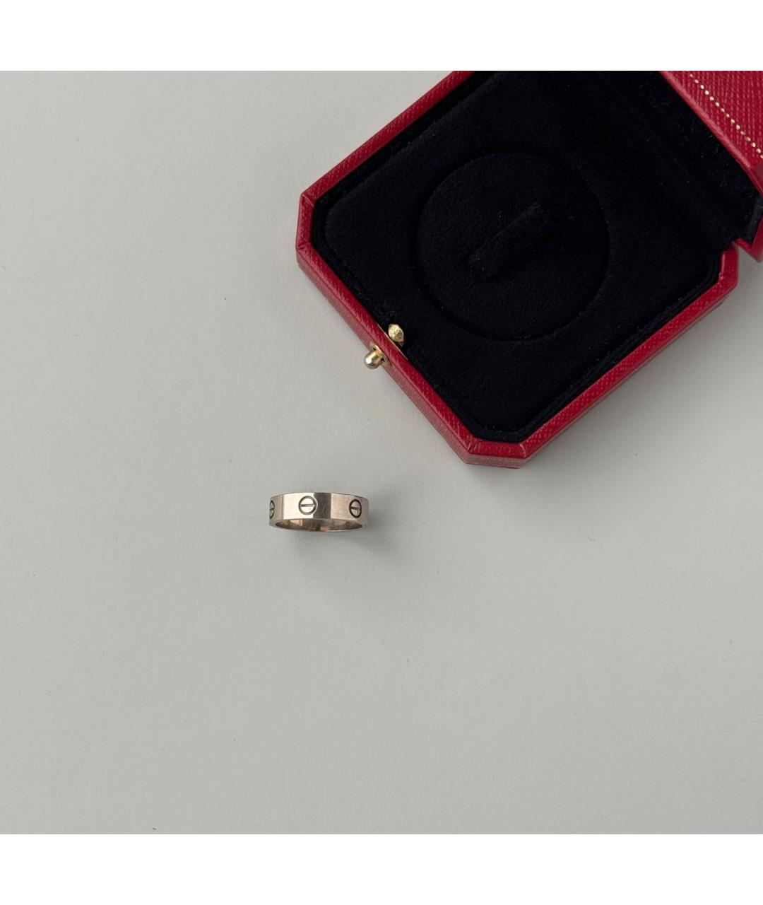 CARTIER Серебряное кольцо из белого золота, фото 4