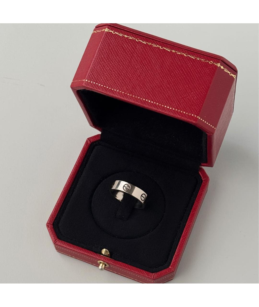 CARTIER Серебряное кольцо из белого золота, фото 3