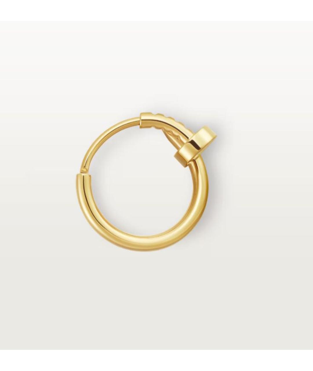 CARTIER Золотые серьги из желтого золота, фото 2