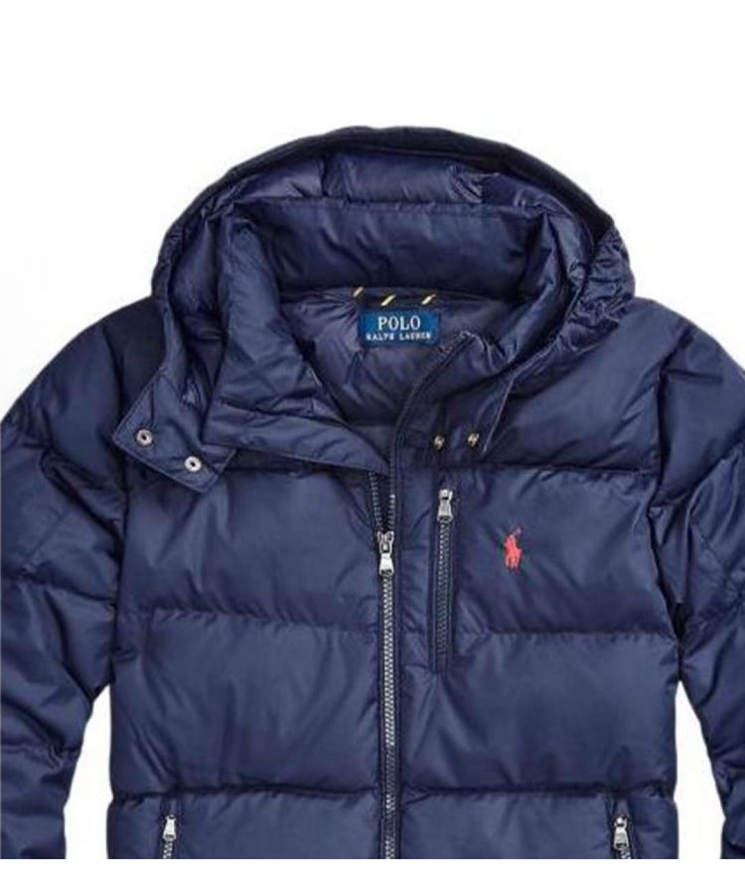 POLO RALPH LAUREN Темно-синяя куртка, фото 4