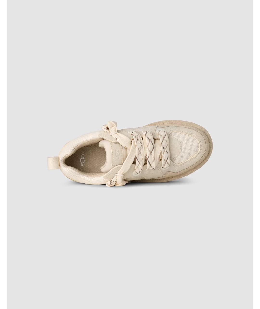 UGG AUSTRALIA Бежевые замшевые ботинки, фото 5