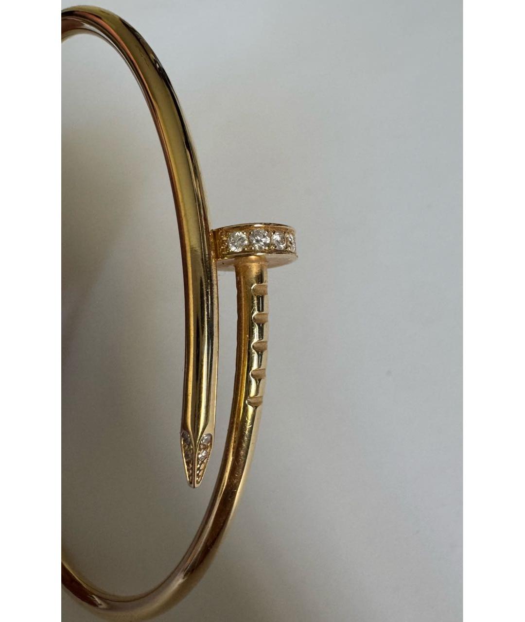 CARTIER Желтый браслет из желтого золота, фото 3