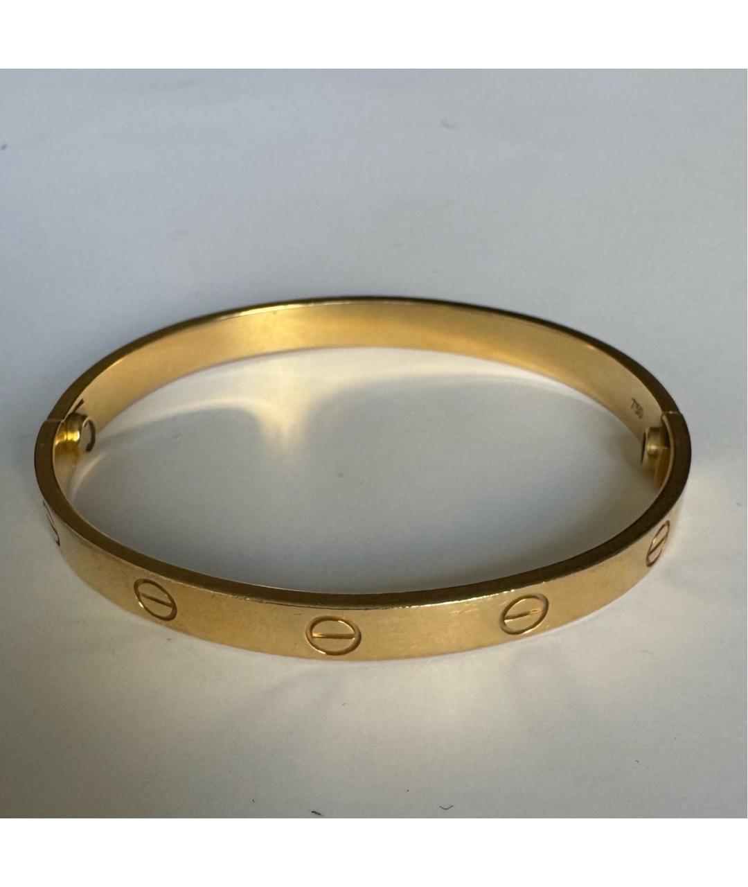 CARTIER Браслет из желтого золота, фото 3