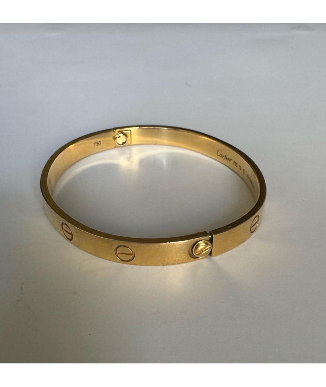 CARTIER Браслет из желтого золота, фото 2