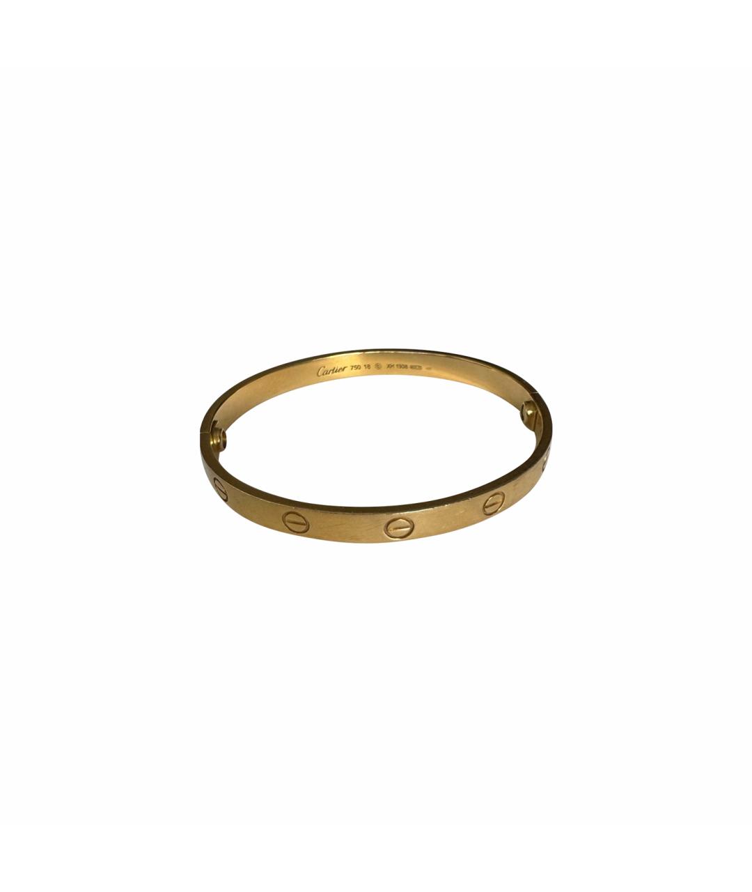 CARTIER Браслет из желтого золота, фото 1