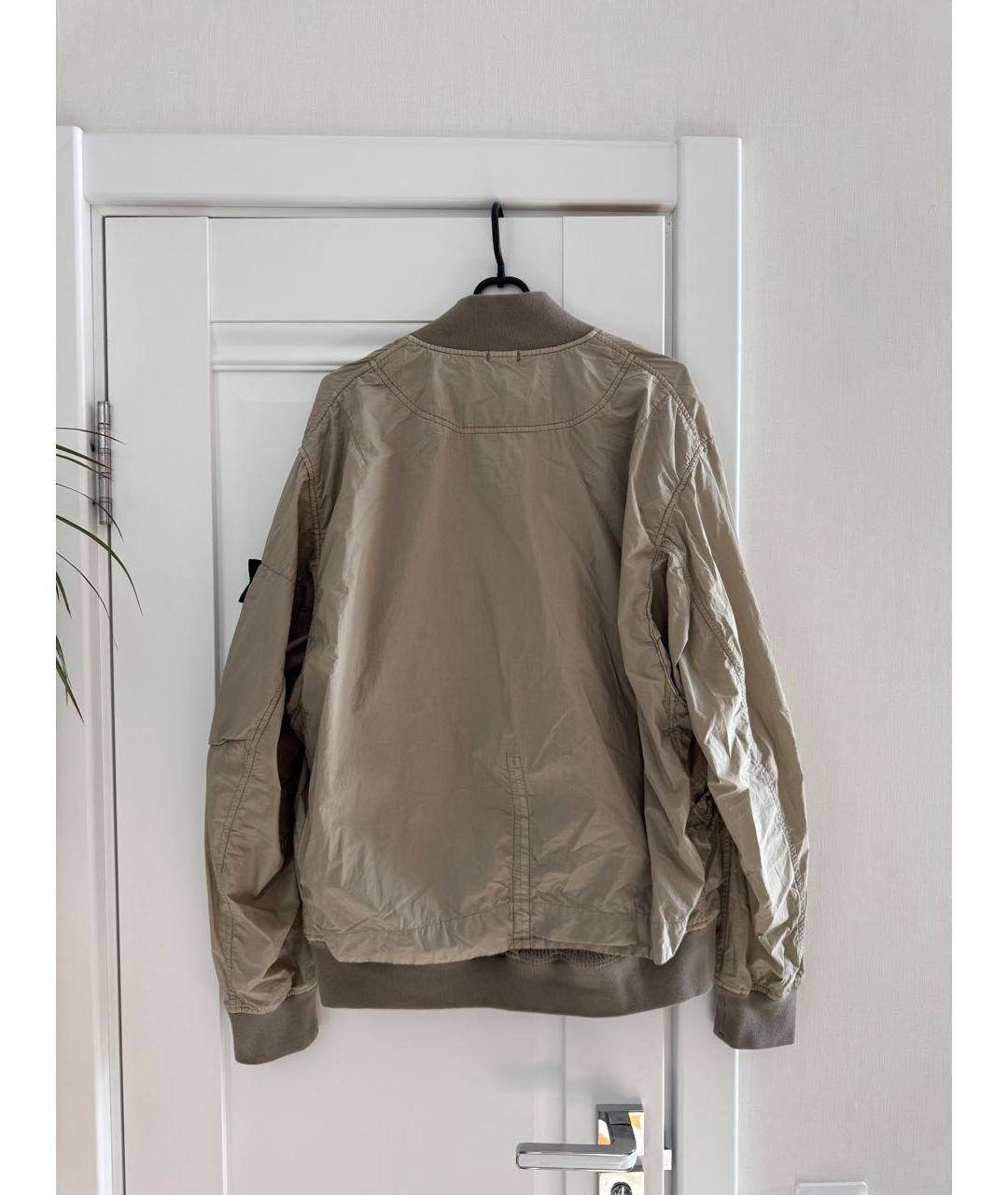 STONE ISLAND SHADOW PROJECT Бежевая полиэстеровая куртка, фото 6