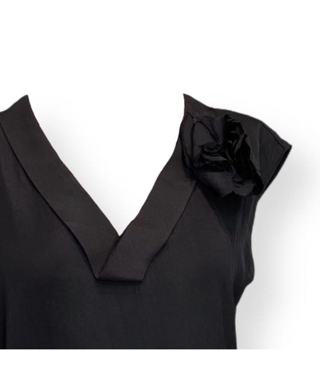 LANVIN Черная блузы, фото 4