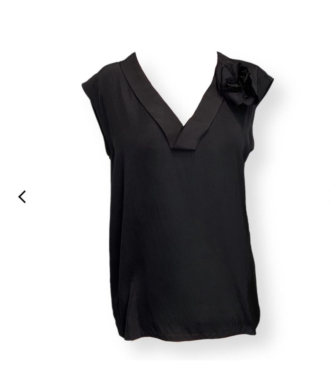 LANVIN Черная блузы, фото 5