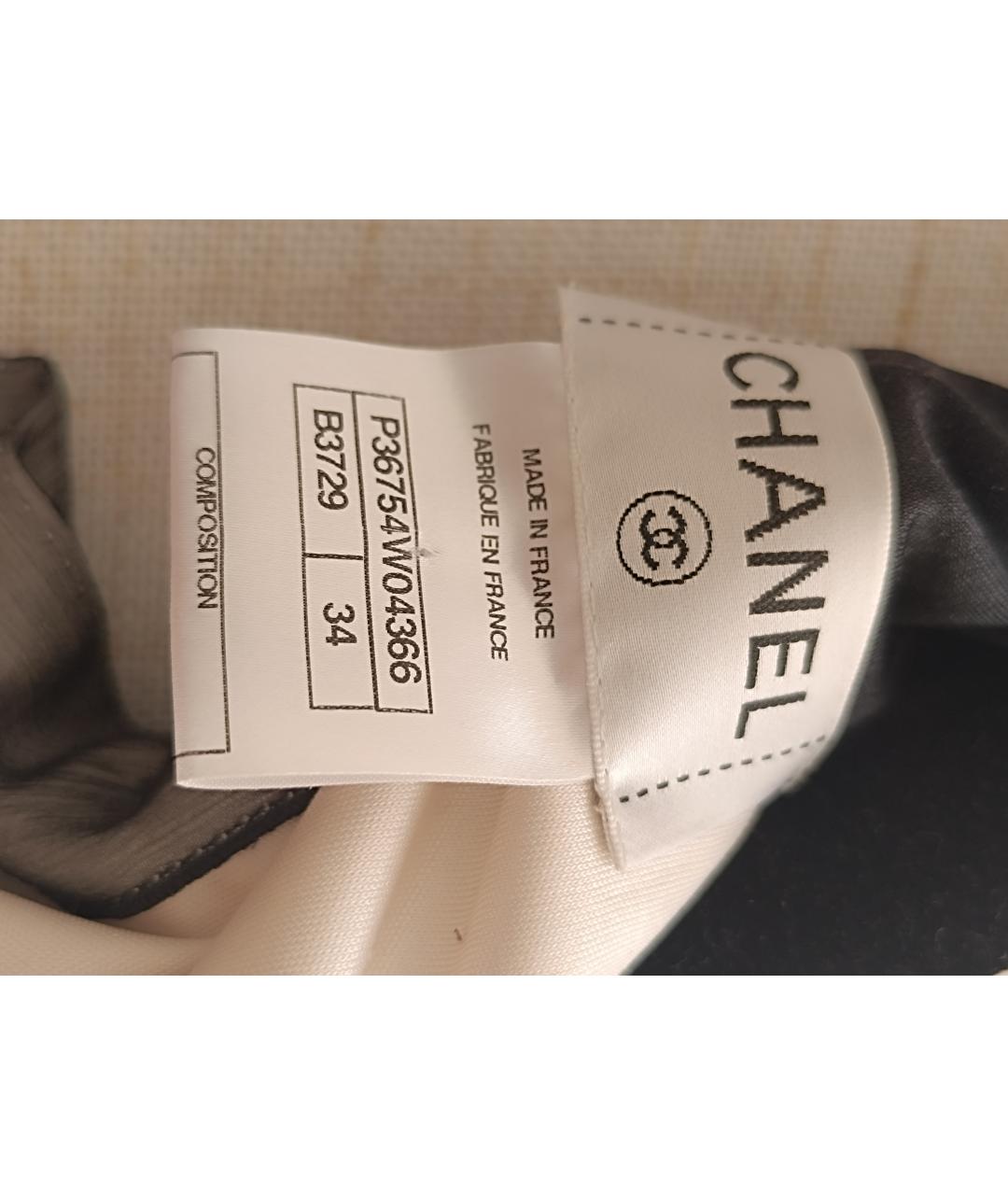CHANEL Серая шелковая блузы, фото 5
