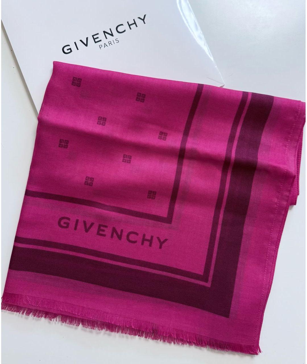 GIVENCHY Мульти кашемировый шарф, фото 6