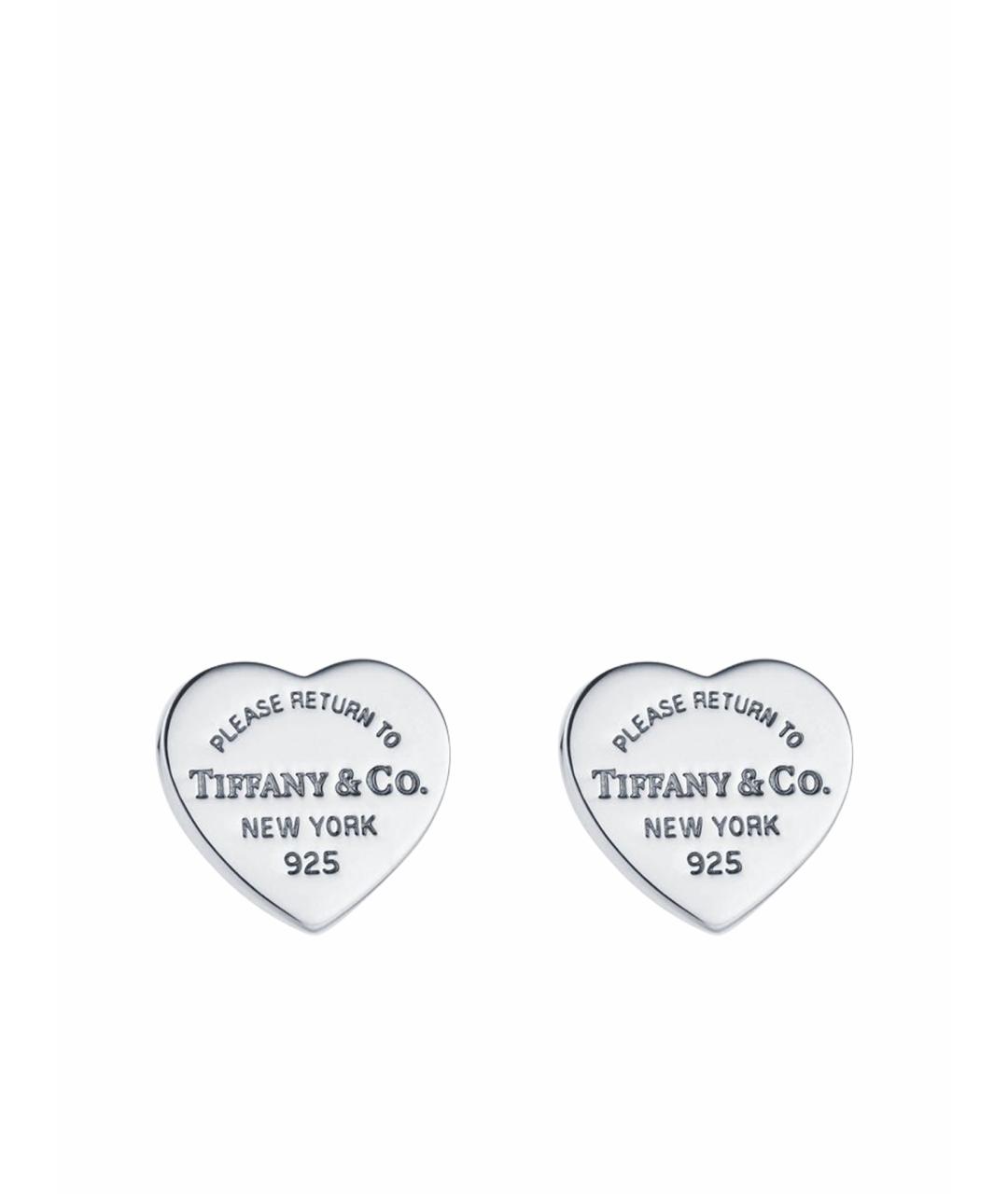 TIFFANY&CO Серебряные серебряные серьги, фото 1