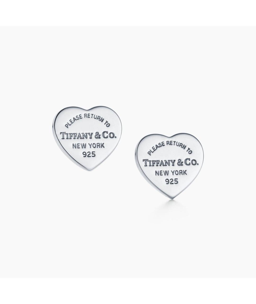 TIFFANY&CO Серебряные серебряные серьги, фото 5
