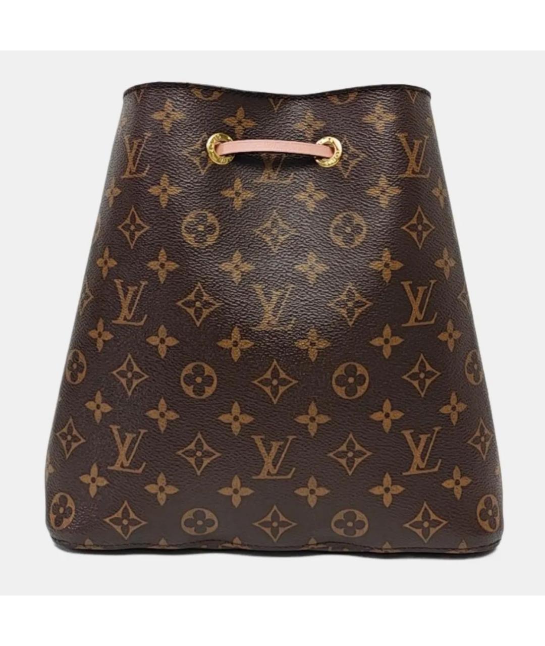 LOUIS VUITTON Розовая кожаная сумка тоут, фото 4