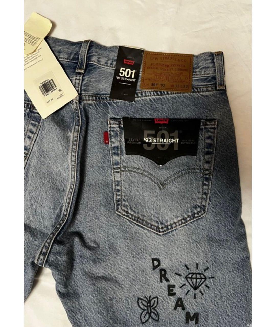 LEVI'S Мульти хлопковые джинсы, фото 3