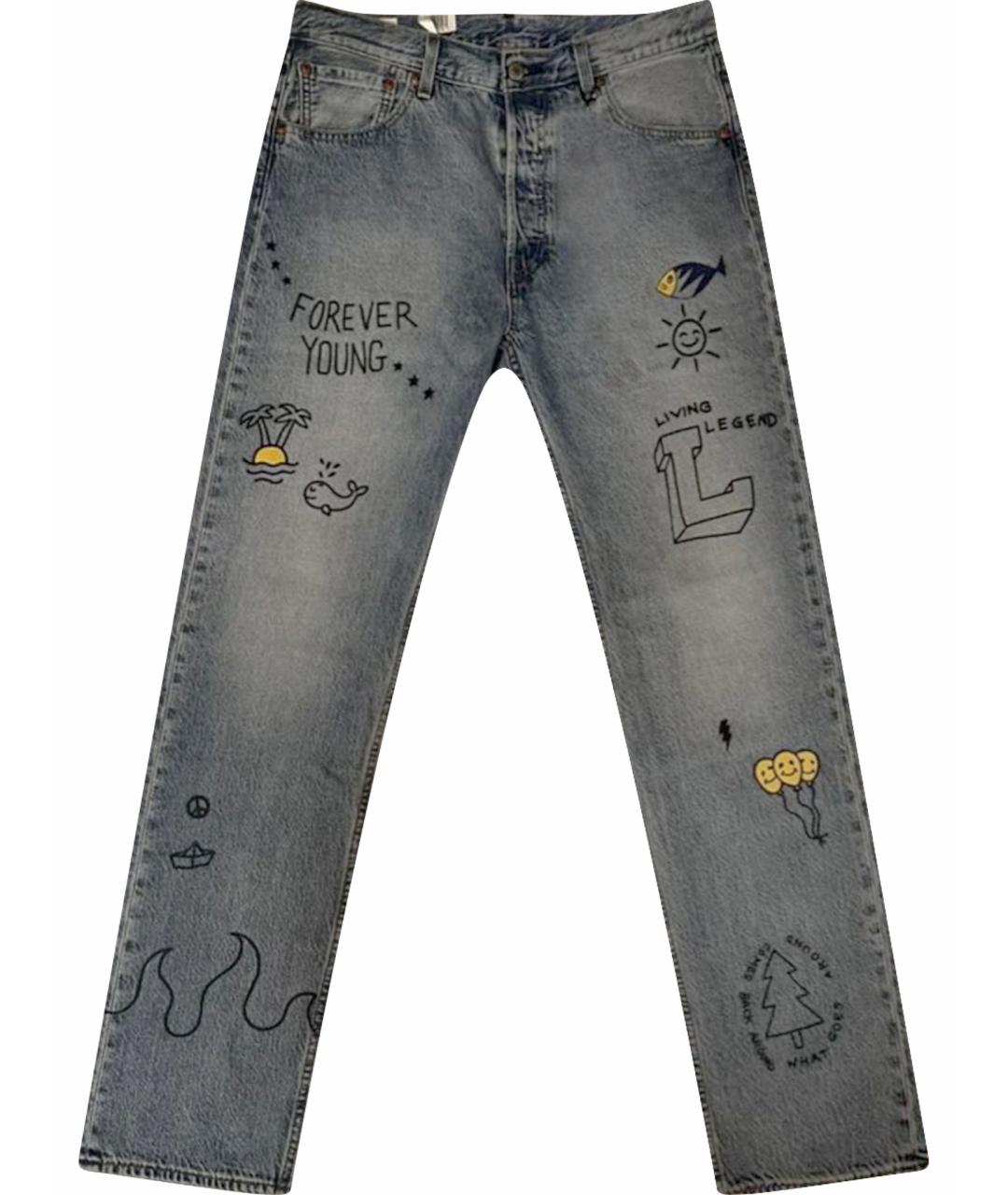 LEVI'S Мульти хлопковые джинсы, фото 1