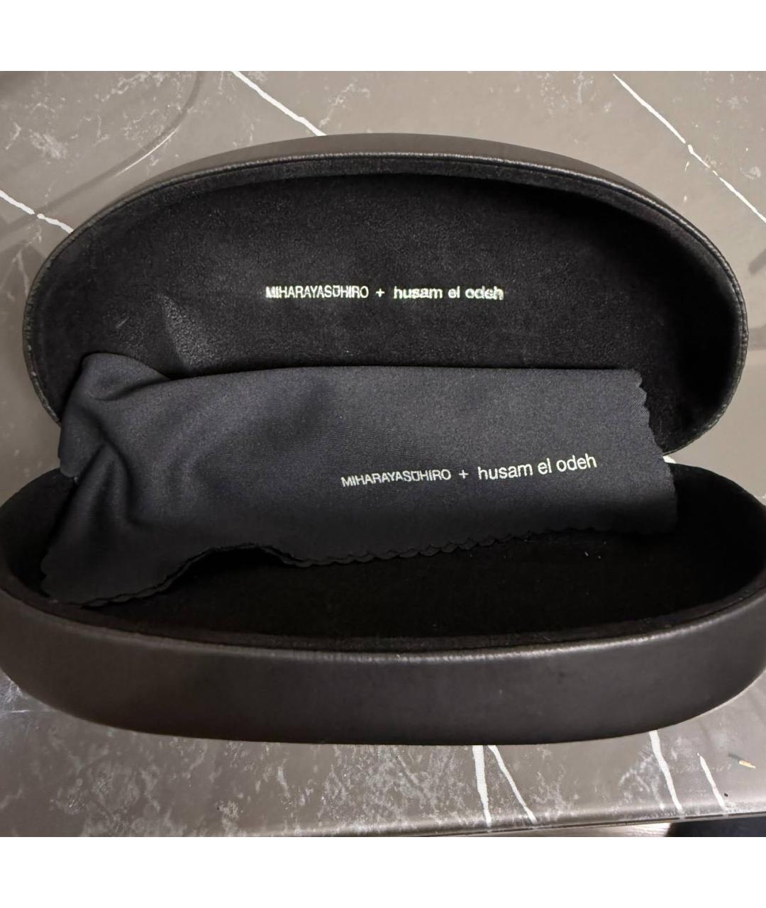 MAISON MIHARA YASUHIRO Белые пластиковые солнцезащитные очки, фото 4