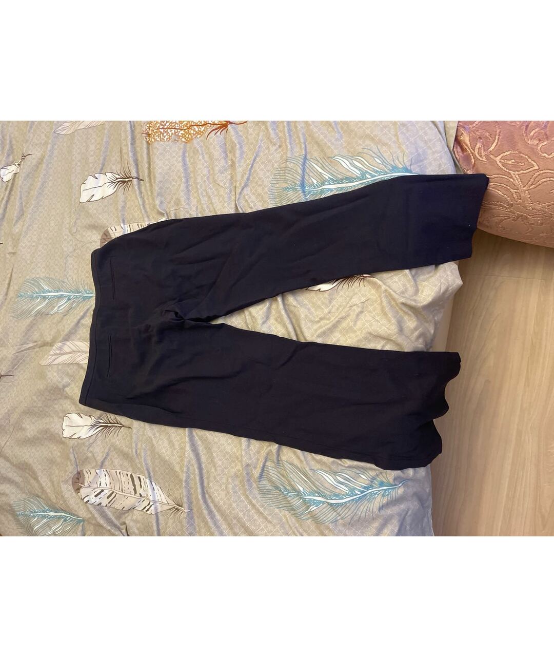 TORY BURCH Темно-синие шерстяные брюки широкие, фото 2